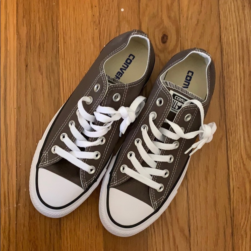 Grey converse sneakers
